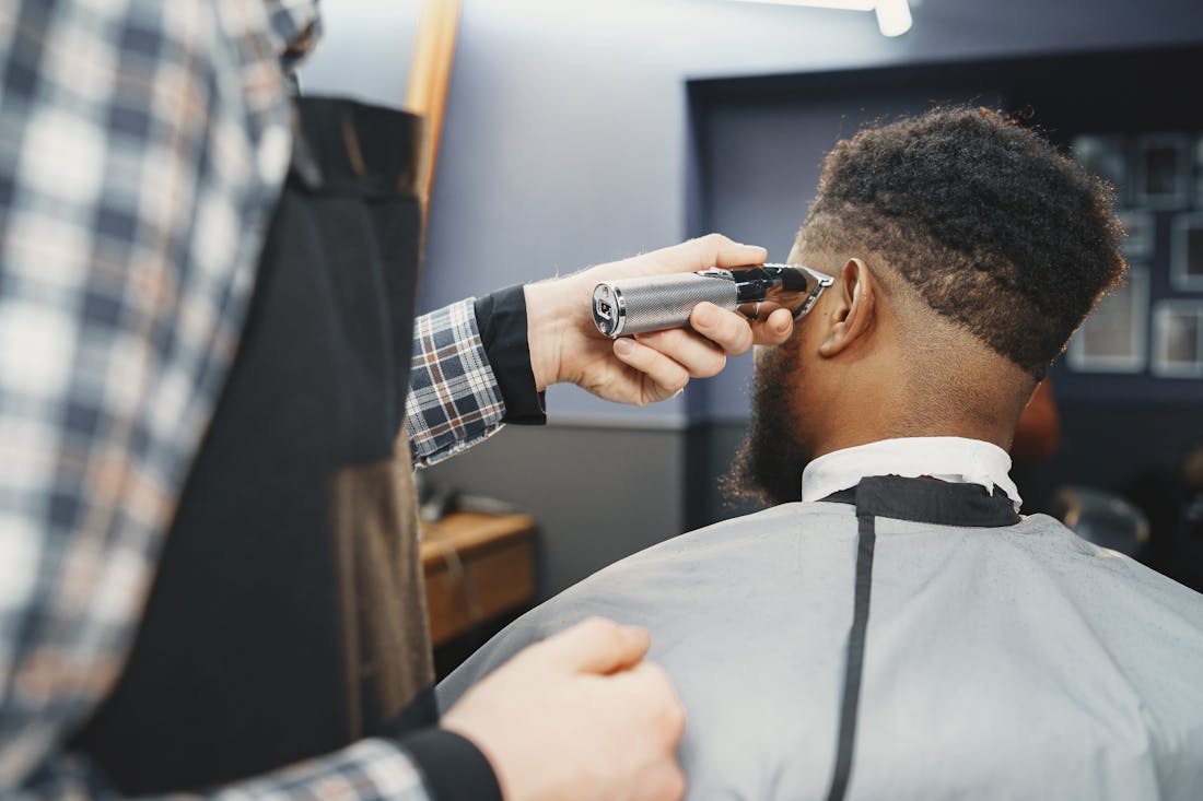 Taper fade with a trimmer